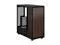 Fractal Design North ATX mATX Mid Tower PC Case   Charcoal Black Chassis with Walnut Front and Mesh Side Panel
