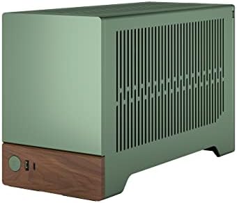 Fractal Design Terra Jade   Wood Walnut Front Panel   Small Form Factor   Mini ITX Gaming case   PCIe 4 0 Riser Cable   USB Type C   Anodized Aluminum Panels