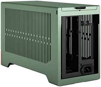 Fractal Design Terra Jade   Wood Walnut Front Panel   Small Form Factor   Mini ITX Gaming case   PCIe 4 0 Riser Cable   USB Type C   Anodized Aluminum Panels