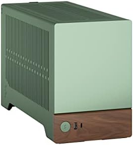 Fractal Design Terra Jade   Wood Walnut Front Panel   Small Form Factor   Mini ITX Gaming case   PCIe 4 0 Riser Cable   USB Type C   Anodized Aluminum Panels