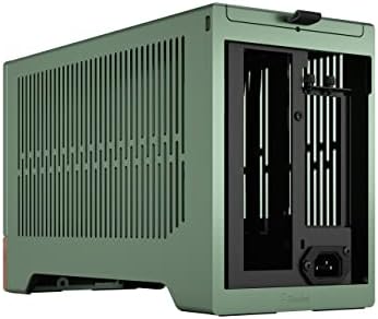 Fractal Design Terra Jade   Wood Walnut Front Panel   Small Form Factor   Mini ITX Gaming case   PCIe 4 0 Riser Cable   USB Type C   Anodized Aluminum Panels