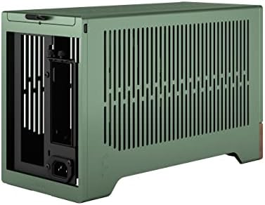 Fractal Design Terra Jade   Wood Walnut Front Panel   Small Form Factor   Mini ITX Gaming case   PCIe 4 0 Riser Cable   USB Type C   Anodized Aluminum Panels