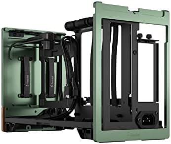 Fractal Design Terra Jade   Wood Walnut Front Panel   Small Form Factor   Mini ITX Gaming case   PCIe 4 0 Riser Cable   USB Type C   Anodized Aluminum Panels