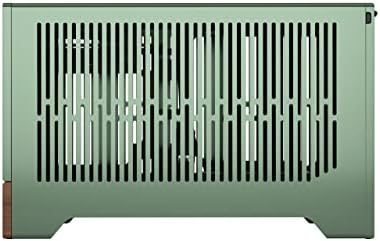 Fractal Design Terra Jade   Wood Walnut Front Panel   Small Form Factor   Mini ITX Gaming case   PCIe 4 0 Riser Cable   USB Type C   Anodized Aluminum Panels