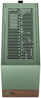Fractal Design Terra Jade   Wood Walnut Front Panel   Small Form Factor   Mini ITX Gaming case   PCIe 4 0 Riser Cable   USB Type C   Anodized Aluminum Panels
