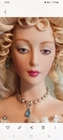 Franklin Mint Marie Antoinette Queen Of France Porcelain Doll   Rare HTF no fan