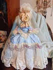 Franklin Mint Marie Antoinette Queen Of France Porcelain Doll   Rare HTF no fan