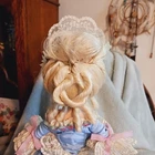 Franklin Mint Marie Antoinette Queen Of France Porcelain Doll   Rare HTF no fan