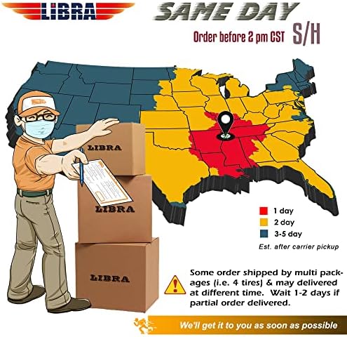 Free Country Set 4 HD 8PR UTV ATV Tires 24x8 12 & 24X10 11 w/Featured Full Side Lugs/Scuff Guard