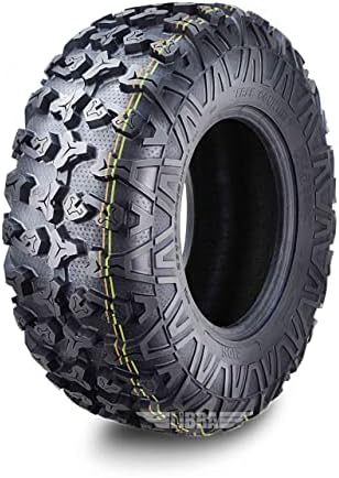 Free Country Set 4 HD 8PR UTV ATV Tires 24x8 12 & 24X10 11 w/Featured Full Side Lugs/Scuff Guard