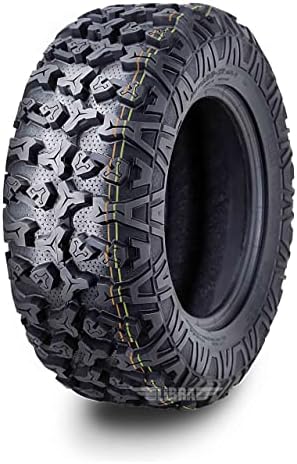 Free Country Set 4 HD 8PR UTV ATV Tires 24x8 12 & 24X10 11 w/Featured Full Side Lugs/Scuff Guard