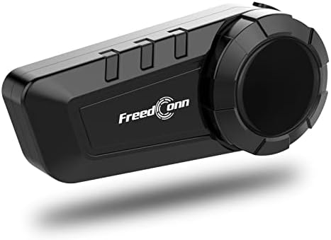 FreedConn KY PRO Motorcycle Helmet Bluetooth Headset  Motorcycle Communication Systems with CVC Noise Cancellation  Stereo Music  6 Riders 0 75mi/1200m intercom  Dual Device Connection  IP65  2 Pack