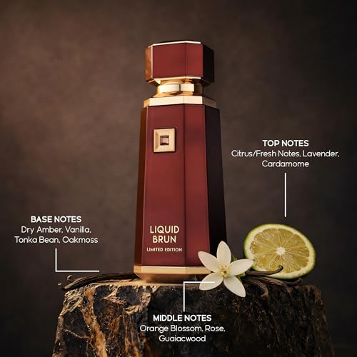 French Avenue Liquid Brun Limited Edition Extrait De Parfum  150ml  Bergamot Cardamom Cinnamon Orange Blossom Vanilla Praline Musk