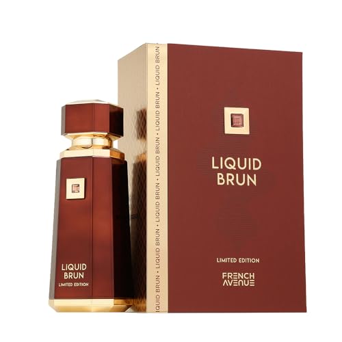 French Avenue Liquid Brun Limited Edition Extrait De Parfum  150ml  Bergamot Cardamom Cinnamon Orange Blossom Vanilla Praline Musk
