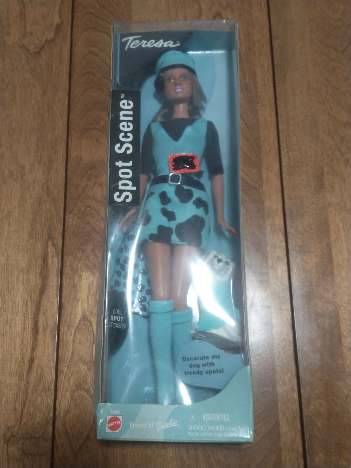Friend of Barbie Teresa Spot Scene 12" Doll New in Package