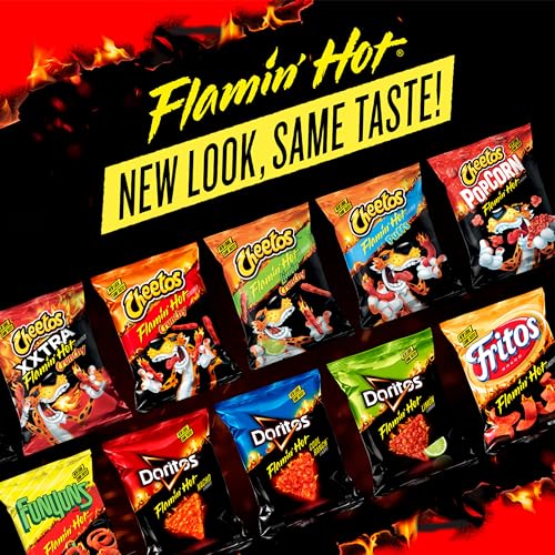 Frito Lay Flamin Hot Mix  Variety Pack  Pack of 40   Packaging May Vary