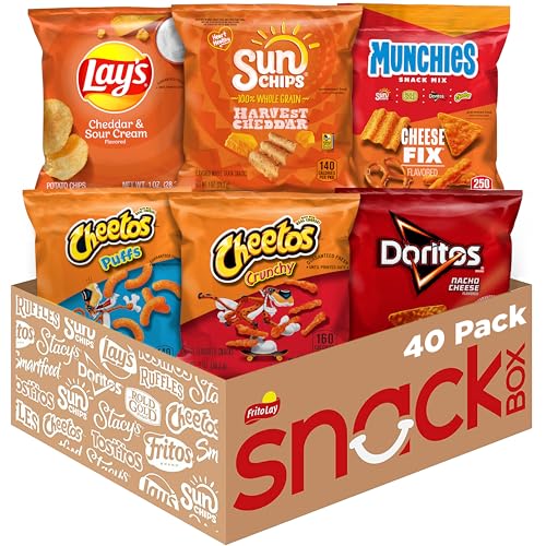 Frito Lay Flamin Hot Mix  Variety Pack  Pack of 40   Packaging May Vary