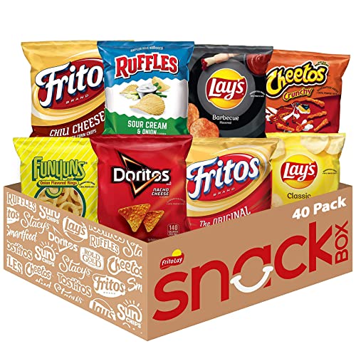 Frito Lay Flamin Hot Mix  Variety Pack  Pack of 40   Packaging May Vary