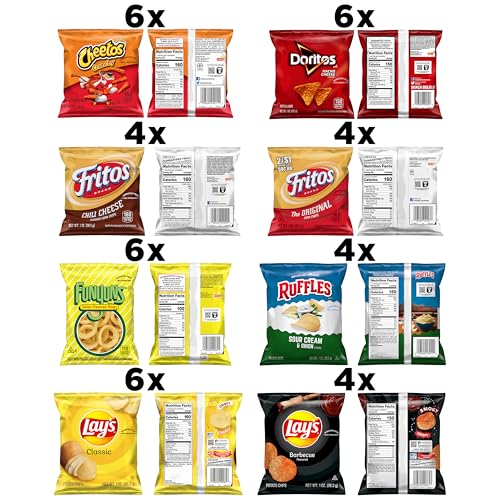 Frito Lay Flamin Hot Mix  Variety Pack  Pack of 40   Packaging May Vary