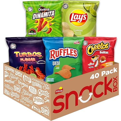 Frito Lay Flamin Hot Mix  Variety Pack  Pack of 40   Packaging May Vary