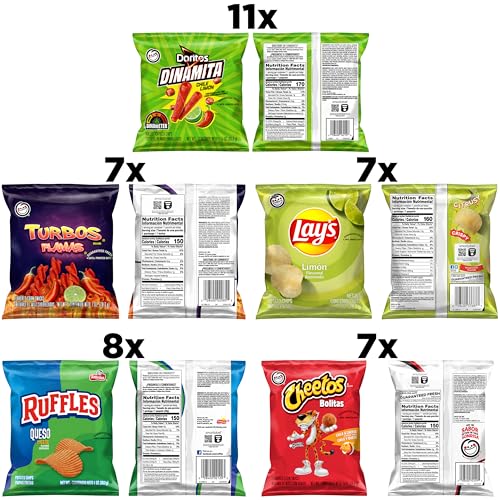 Frito Lay Flamin Hot Mix  Variety Pack  Pack of 40   Packaging May Vary