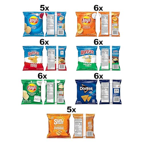 Frito Lay Flamin Hot Mix  Variety Pack  Pack of 40   Packaging May Vary