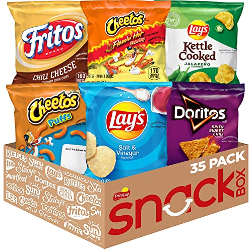 Frito Lay Flamin Hot Mix  Variety Pack  Pack of 40   Packaging May Vary