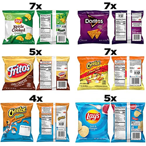 Frito Lay Flamin Hot Mix  Variety Pack  Pack of 40   Packaging May Vary