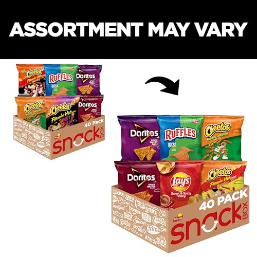 Frito Lay Flamin Hot Mix  Variety Pack  Pack of 40   Packaging May Vary