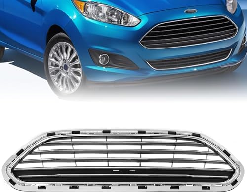 Front Bumper Grille For For d Fiesta 2014 2019 Front Grill Bumper Guard Cover D2BZ17B968AA FO1200552