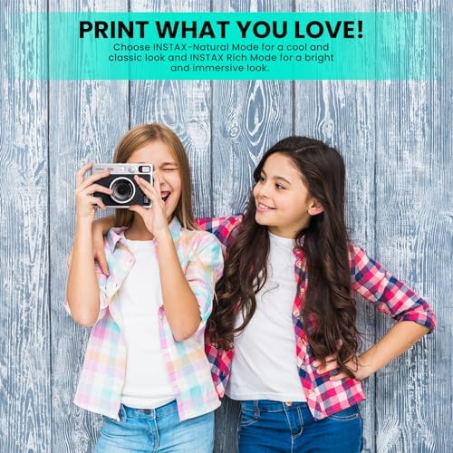 Fujifilm Instant Mini EVO Hybrid Camera  Black  Bundle with 60 Instant Film Sheets   32GB Memory Card   Small Padded Case   SD Card Reader   Flex Tripod   BluebirdSales Microfiber Cleaning Cloth