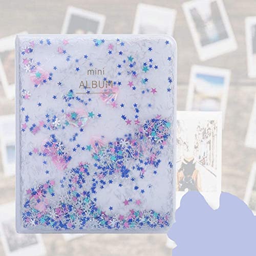 Fujifilm Instax Mini 12 Instant Camera Pastel Blue   Fuji Film Value Pack  40 Sheets    Shutter Accessories Bundle  Incl  Compatible Carrying Case  Quicksand Beads Photo Album 64 Pockets