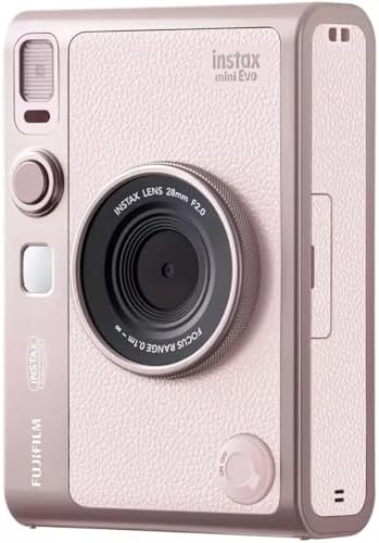 Fujifilm Instax Mini EVO Instant Camera  Pink