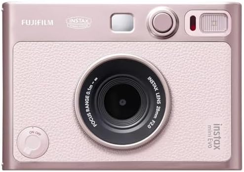 Fujifilm Instax Mini EVO Instant Camera  Pink 