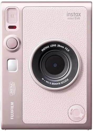 Fujifilm Instax Mini EVO Instant Camera  Pink 