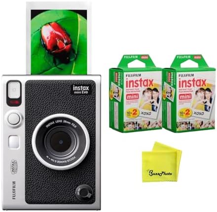 Fujifilm Instax Mini EVO Instant Camera  Pink 