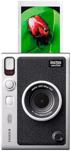 Fujifilm Instax Mini EVO Instant Camera  Pink 