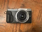 Fujifilm X70 16 3MP Compact Digital Camera   Silver    3 batteries and charger
