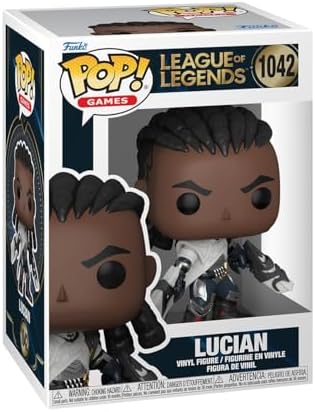 Funko POP Games  LOL   Lucian   League of Legends   Collectable Vinyl Figure   Gift Idea   Official Merchandise   for Kids & Adults   Video Games Fans   Model Figure for Collectors and Display