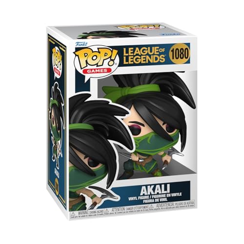Funko Pop Games  LOL   Jhin   League of Legends   Collectable Vinyl Figure   Gift Idea   Official Merchandise   Toys for Kids & Adults   Video Games Fans   Model Figure for Collectors and Display