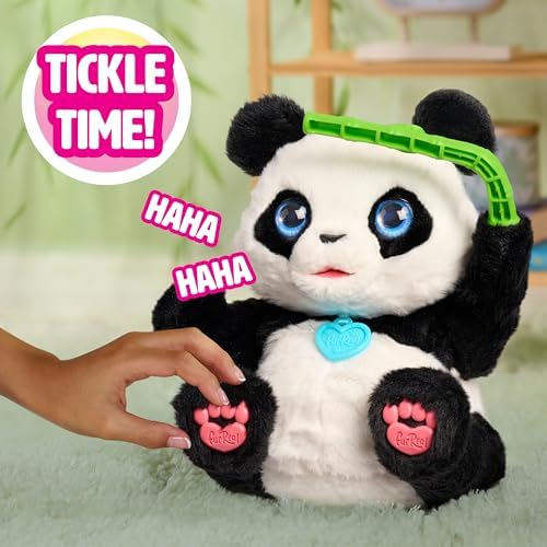 FurReal Coco The Tumbling Panda  10 5 Inch Interactive Panda Toy  for Boys and Girls  Ages 4 and Up