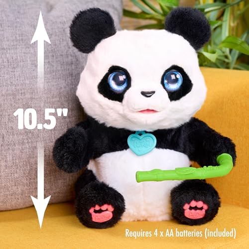FurReal Coco The Tumbling Panda  10 5 Inch Interactive Panda Toy  for Boys and Girls  Ages 4 and Up