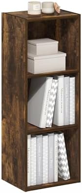 Furinno LUDER Book Shelf  5 Cube Bookshelf  Reversible Bookcase  9 4 x 19 5 x 31 5  Easy Assembly  for Living Room  Bedroom  Home Office  White