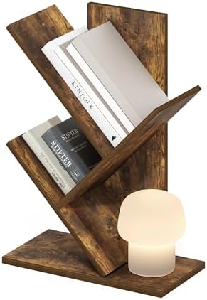 Furinno LUDER Book Shelf  5 Cube Bookshelf  Reversible Bookcase  9 4 x 19 5 x 31 5  Easy Assembly  for Living Room  Bedroom  Home Office  White