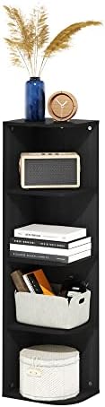 Furinno LUDER Book Shelf  5 Cube Bookshelf  Reversible Bookcase  9 4 x 19 5 x 31 5  Easy Assembly  for Living Room  Bedroom  Home Office  White