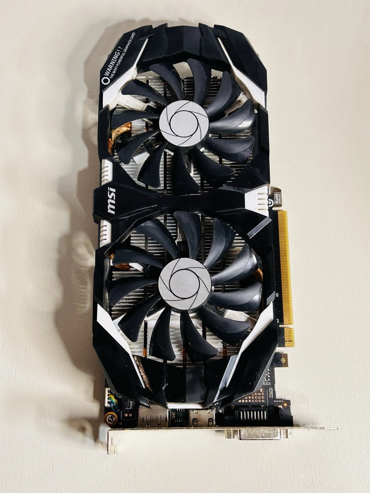 G5 MSI GeForce GTX 1060 6GT OC 6GB GDDR5 TESTED GOOD