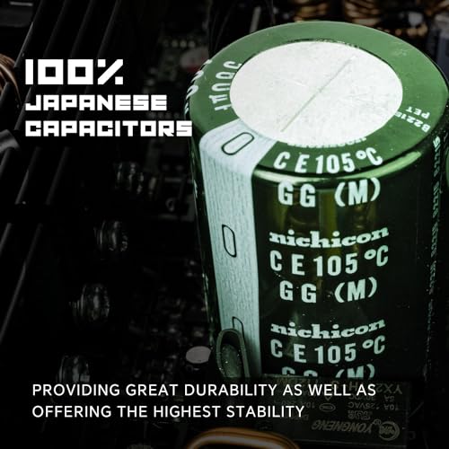 GAMEMAX 850W 80 Plus Gold Power Supply  ATX 3 0 & PCIE 5 0 Ready  100  Japanese Capacitors  Fully Modular  ARGB SYNC  RGB 850 SE