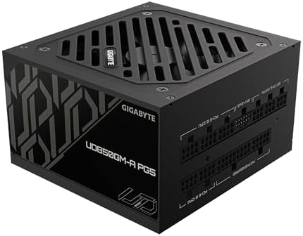 GIGABYTE 850W PSU   80 Plus Gold Certified   PCie 5 0 and ATX 3 1 Ready   Fully Modular Power Supply  GP UD850GM A PG5
