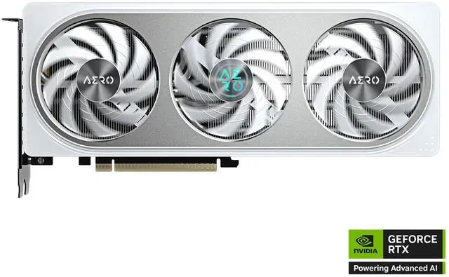 GIGABYTE AERO GeForce RTX 5060 Ti 16GB GDDR7 PCI Express 5 0 x8 ATX Graphics Card GV N506TAERO OC 16GD