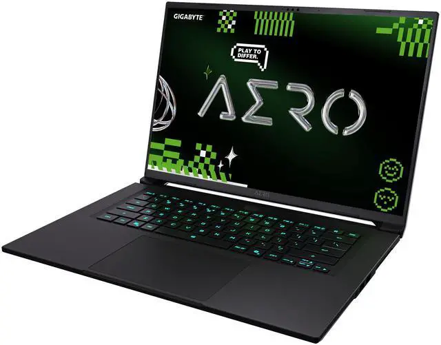 GIGABYTE AERO X16; Copilot  PC   165Hz 2560x1600 WQXGA   NVIDIA GeForce RTX 5070   AMD Ryzen AI 7 350   1TB SSD with 16GB DDR5 RAM   Windows 11 Home   Lunar White  GIGABYTE AERO X16 1WH93USC94DH
